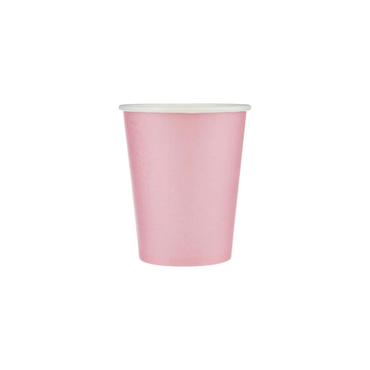 25 Pieces 8 Oz Single Wall Pink Paper Cups