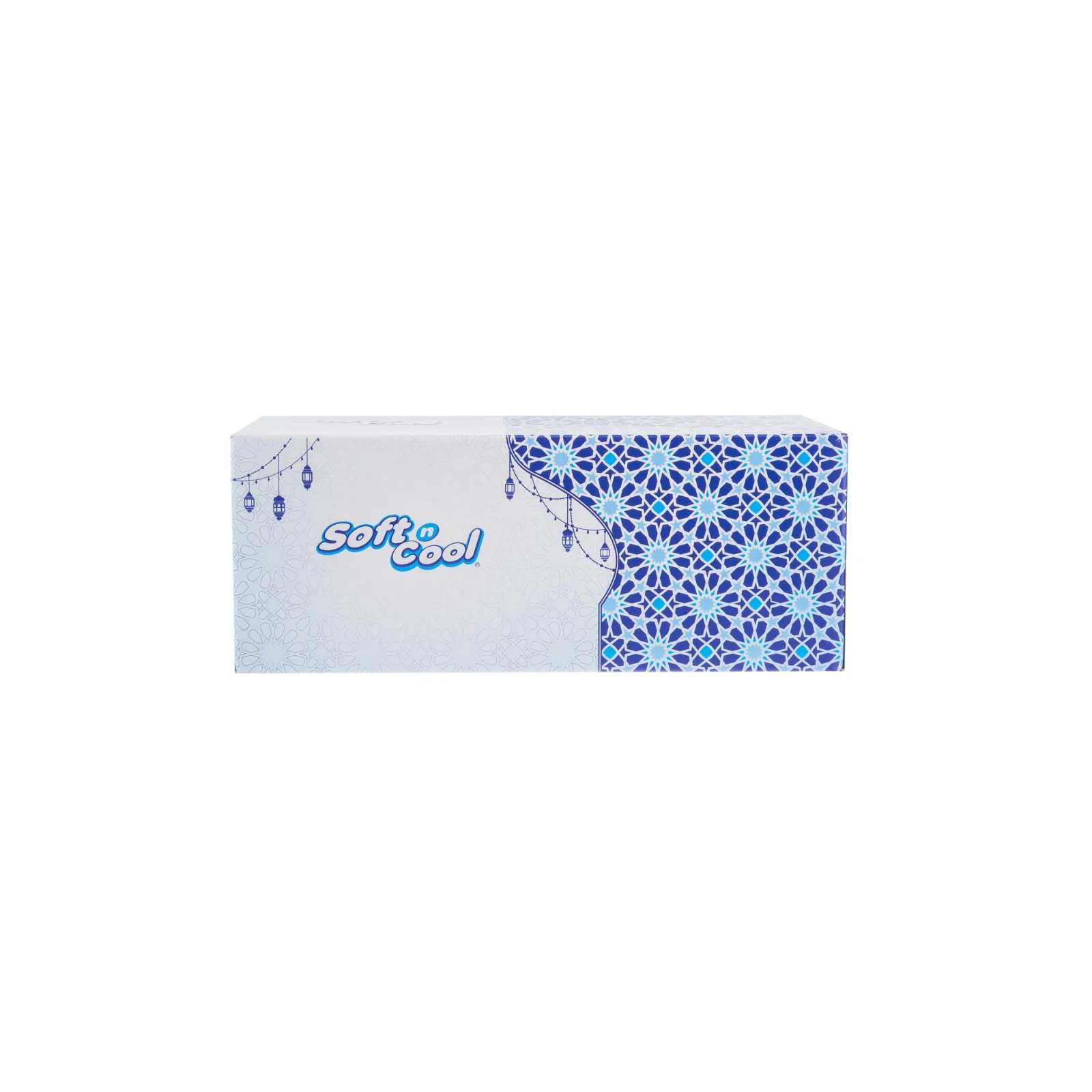 30 Boxes Soft n Cool Arabic Theme Facial Tissues - 200 Sheets x 2 Ply - Image 10