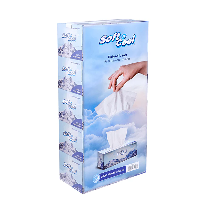 30 boxes Soft n Cool Facial Tissue x 2 ply - Image 3