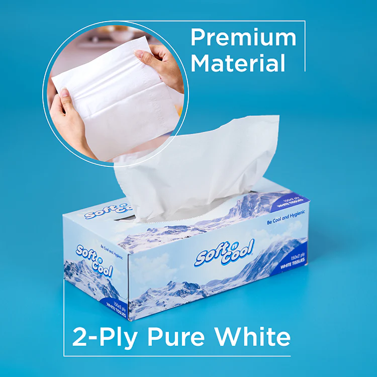 30 boxes Soft n Cool Facial Tissue x 2 ply - Image 4