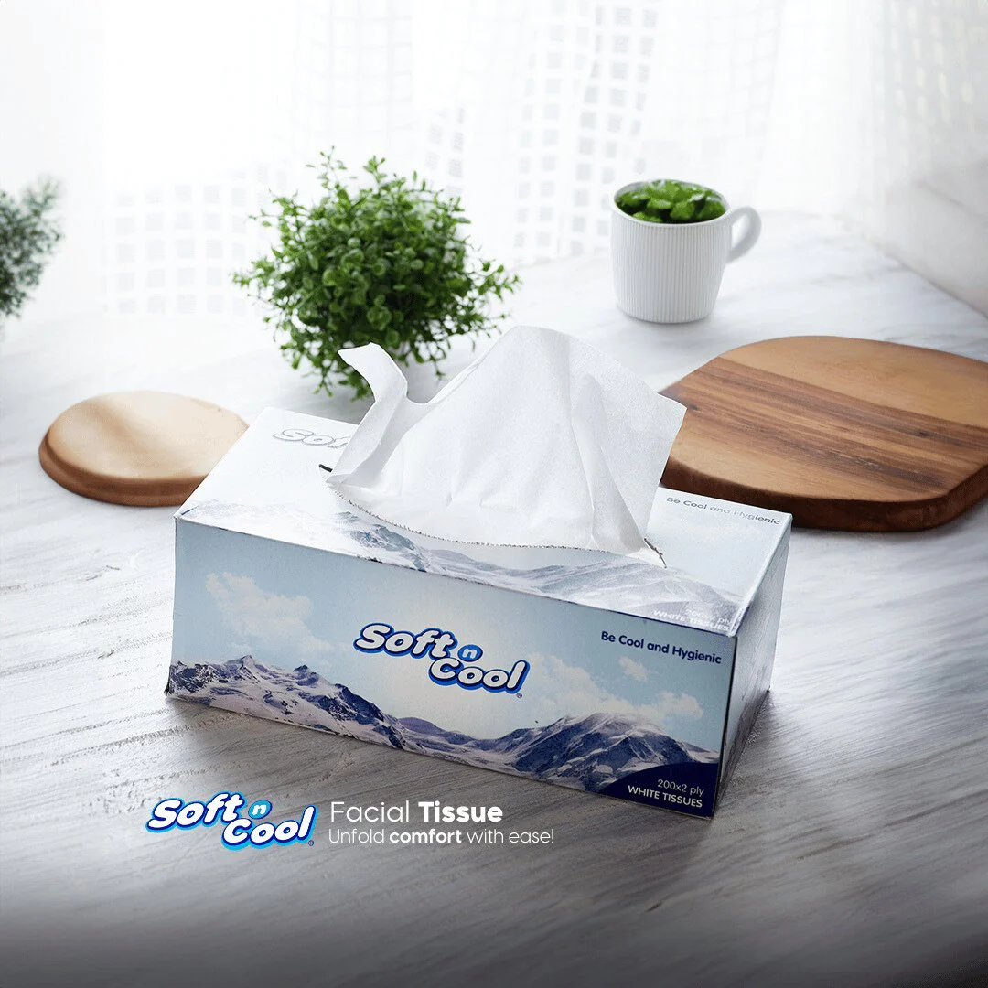 30 boxes Soft n Cool Facial Tissue x 2 ply - Image 9
