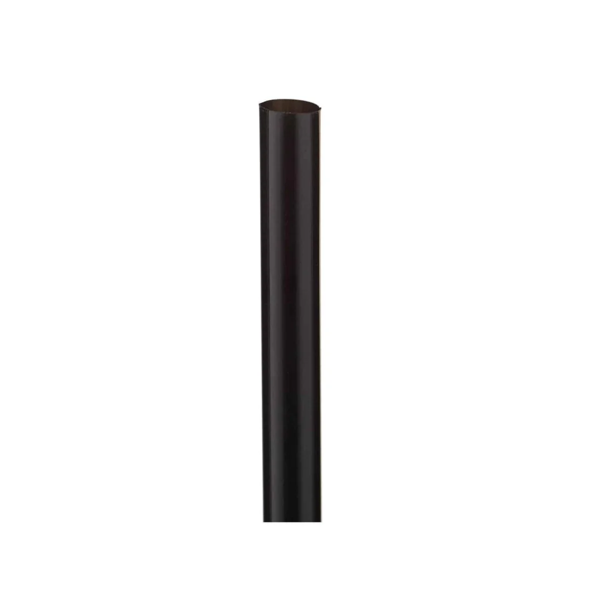8mm Black Straight Straw Wrapped 250 Pieces x 40 Packet