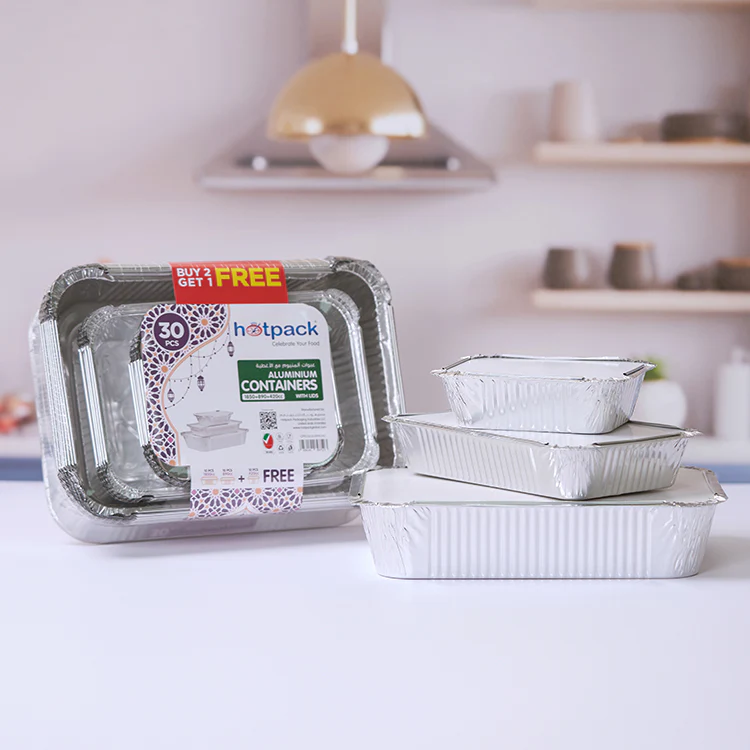 Aluminium Container Combo Pack - Image 3