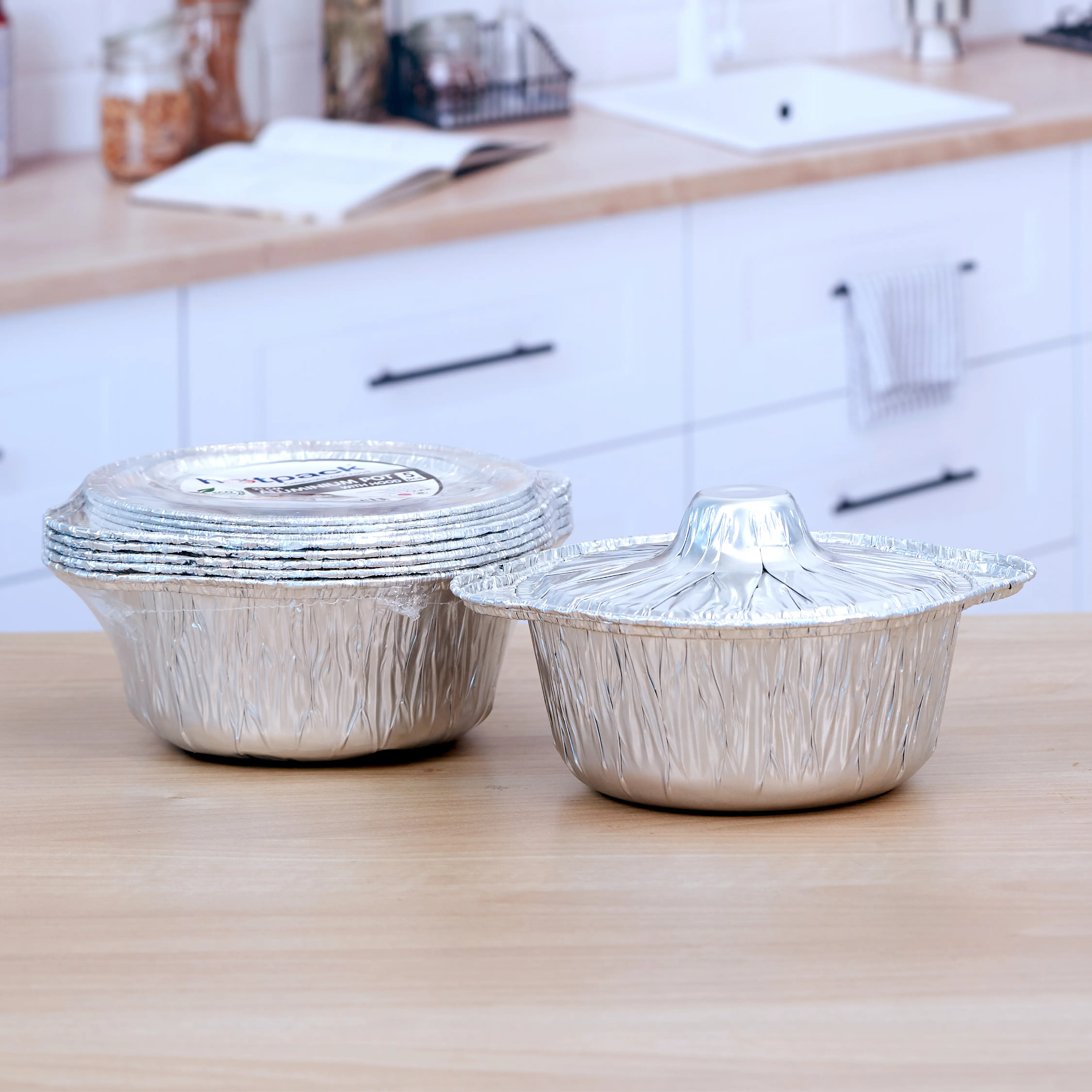 Aluminium Pot With Lid 5 pieces - Image 15