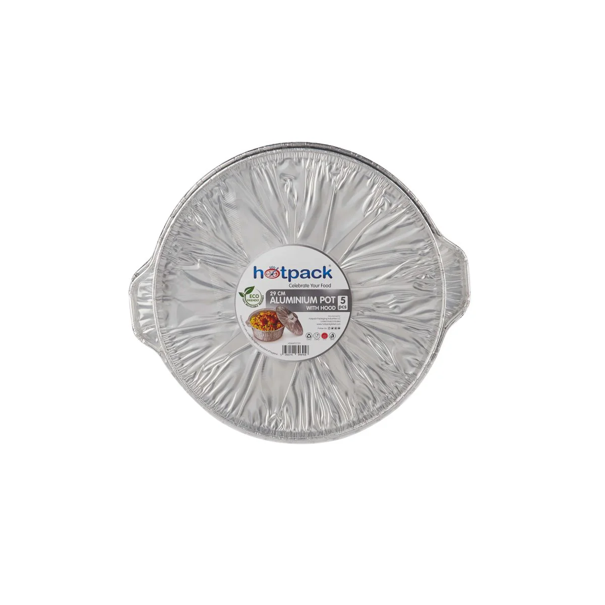 Aluminium Pot With Lid 5 pieces - Image 6