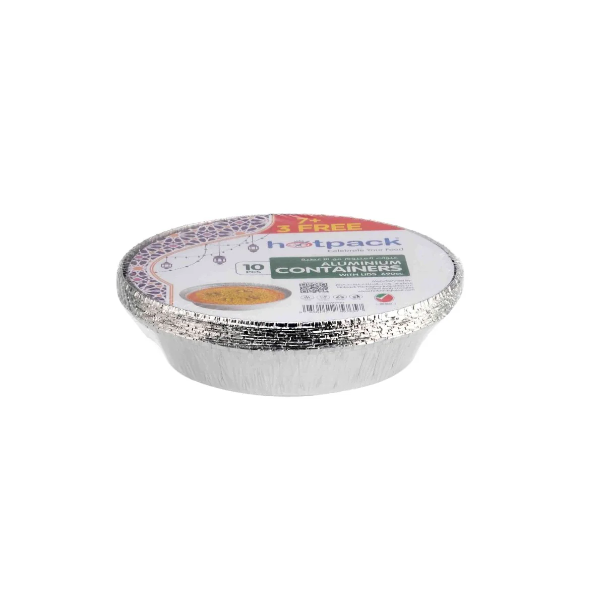 Aluminium Round Container Offer Pack - Image 2