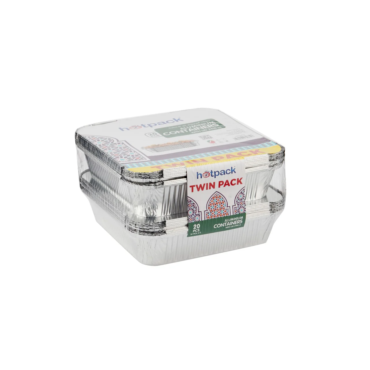 Aluminum Twin Pack Food Storage Container Silver - Image 10