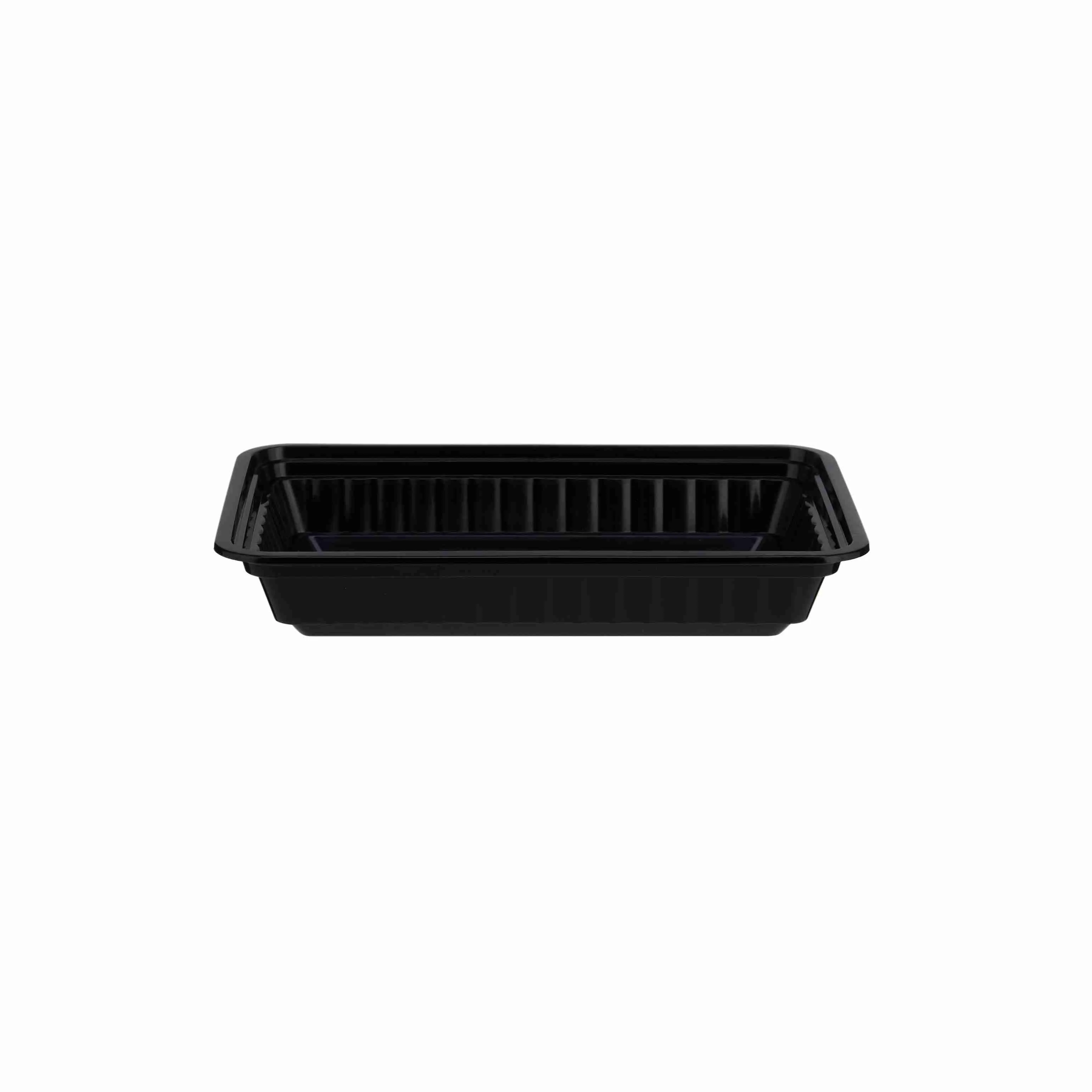 Black Base Heavy Duty Rectangular Container 28 oz x 300 Pieces - Image 9
