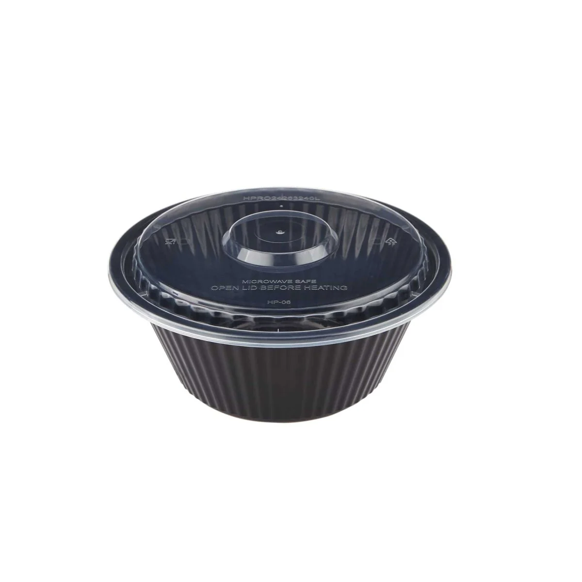 Black Base Heavy Duty Round Container x 300 Pieces - Image 14