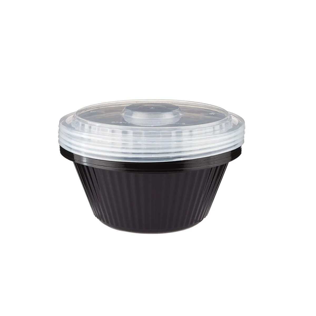 Black Base Heavy Duty Round Container x 300 Pieces - Image 17