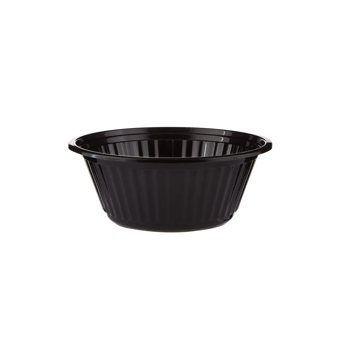 Black Base Heavy Duty Round Container x 300 Pieces - Image 2