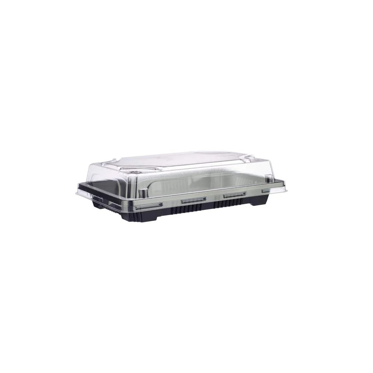 Black Sushi Container with Lid - Image 6