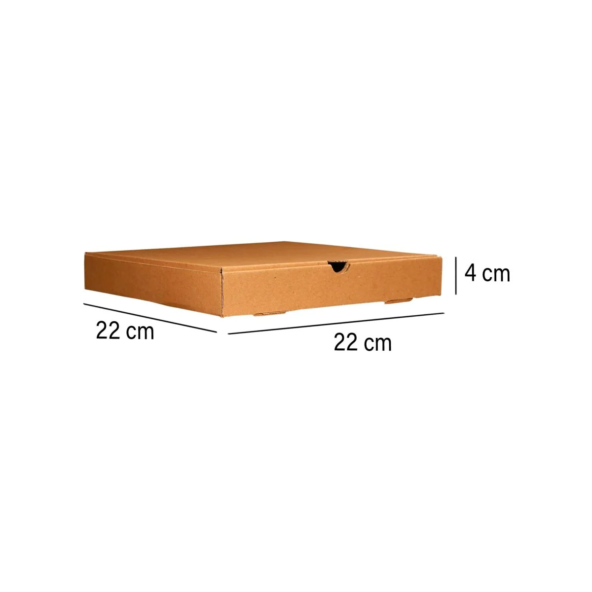Brown Pizza Box 100 Pieces - Image 4