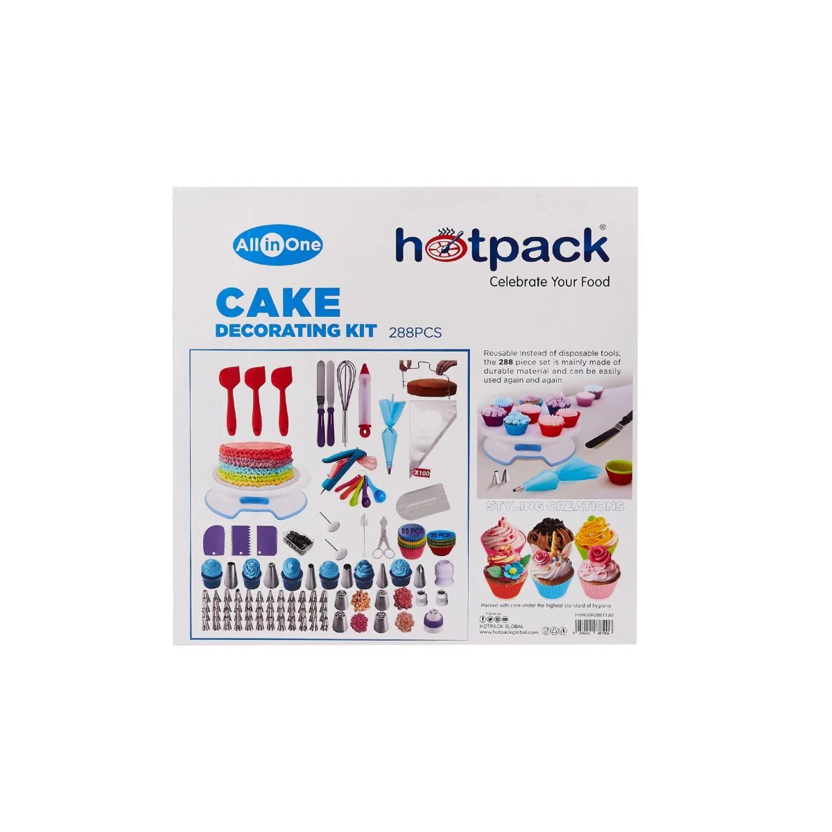 Cake Decorating Kit 288 Pieces - Image 2