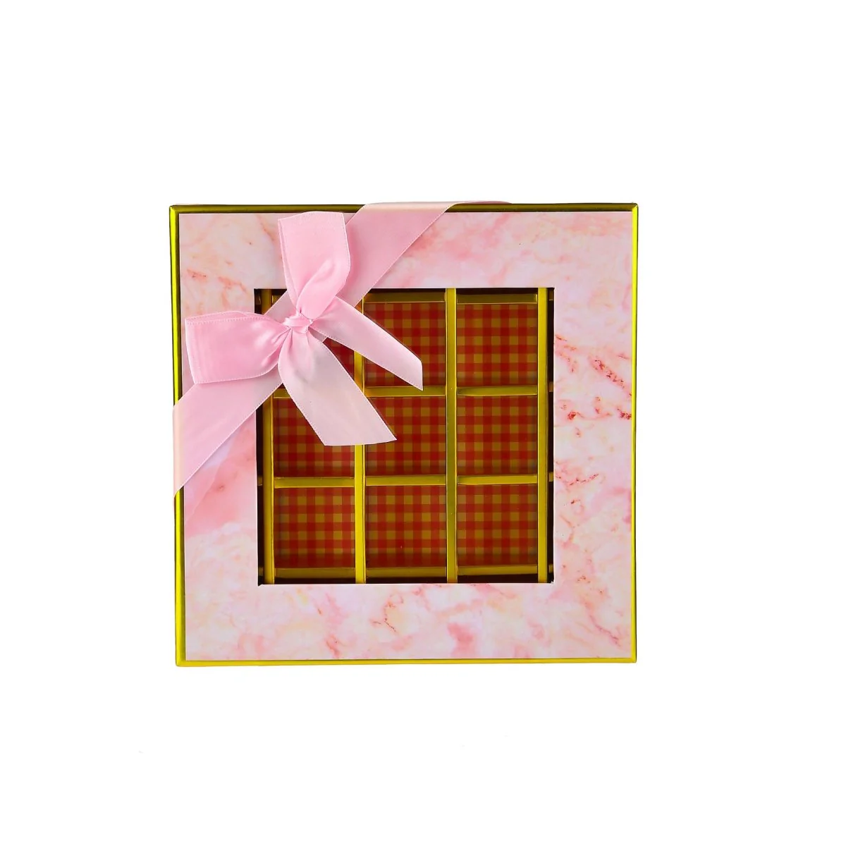 Chocolate Gift Box Square Shape 16 Division - 1 Piece - Image 12