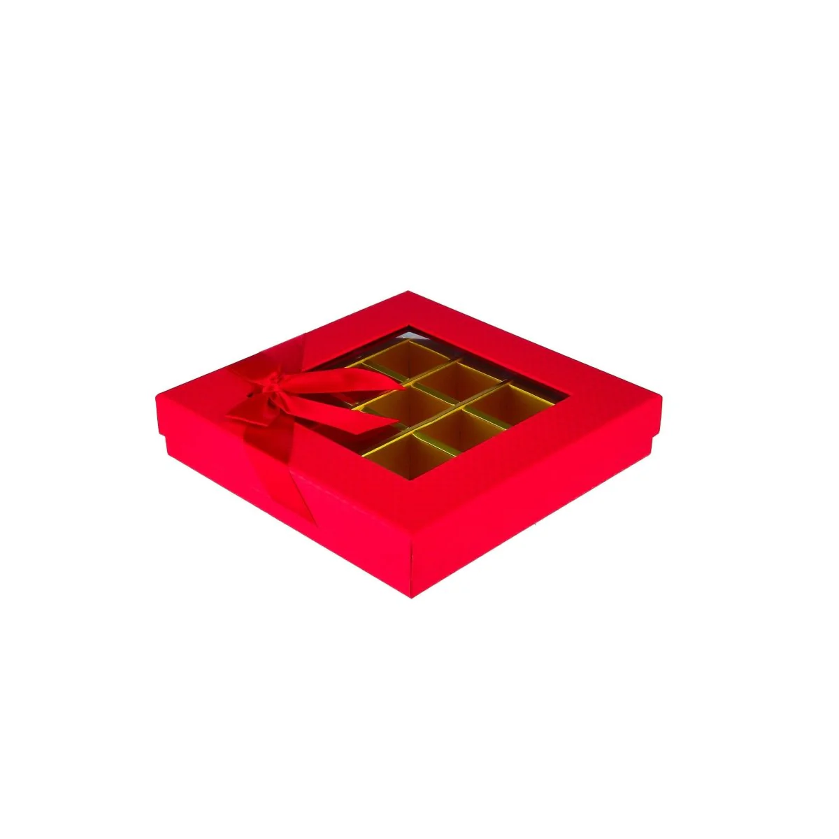 Chocolate Gift Box Square Shape 16 Division - 1 Piece - Image 22