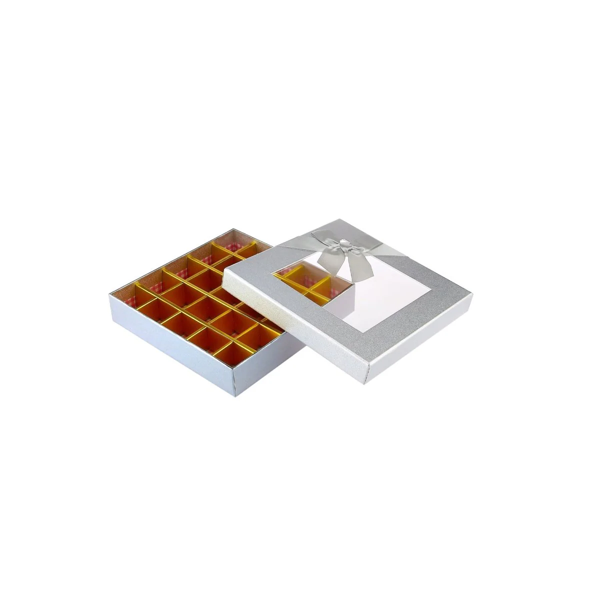Chocolate Gift Box Square Shape 16 Division - 1 Piece - Image 7