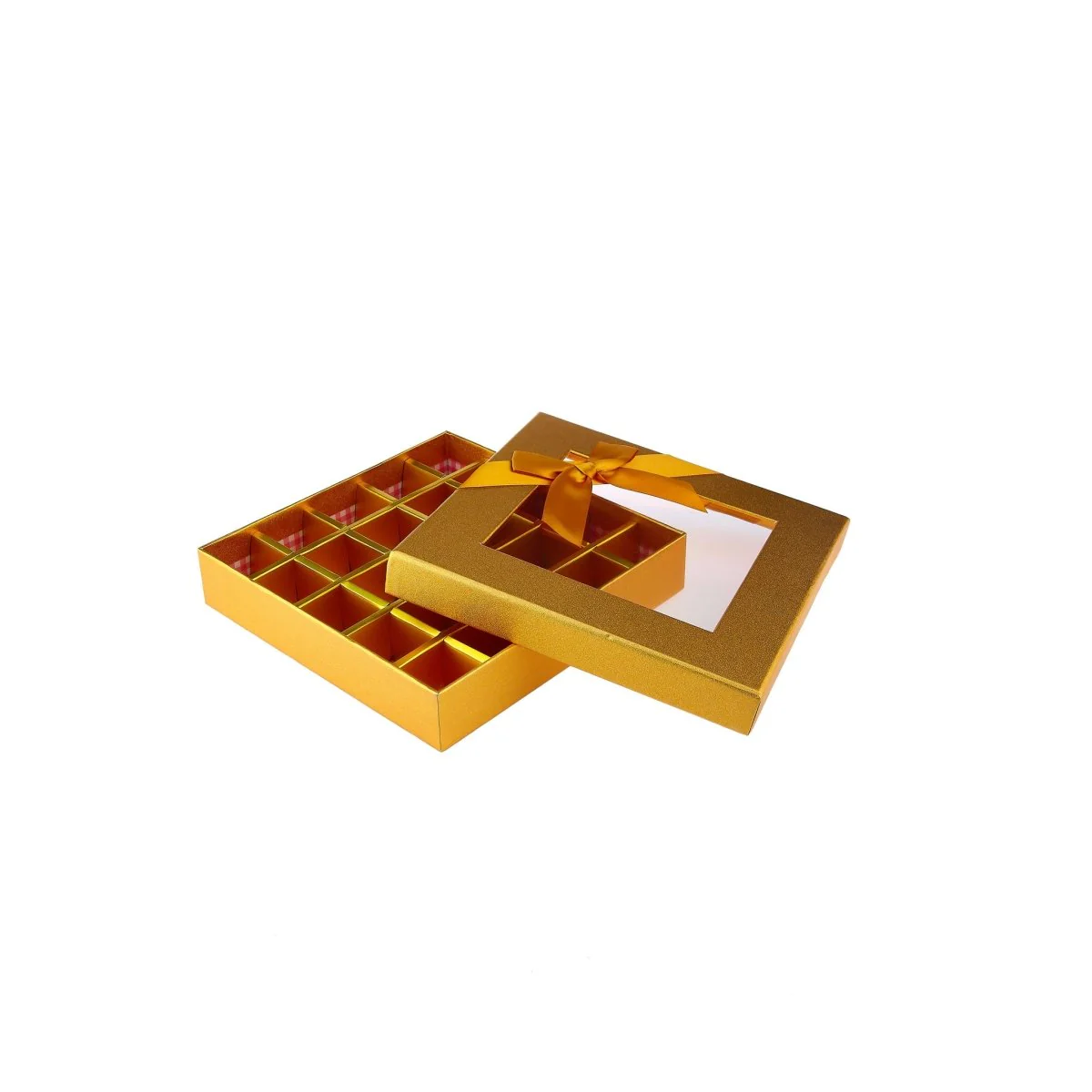 Chocolate Gift Box Square Shape 16 Division - 1 Piece - Image 8