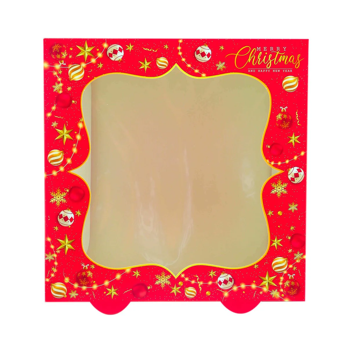 Christmas Cake Box with Window 5 Pieces - Image 19