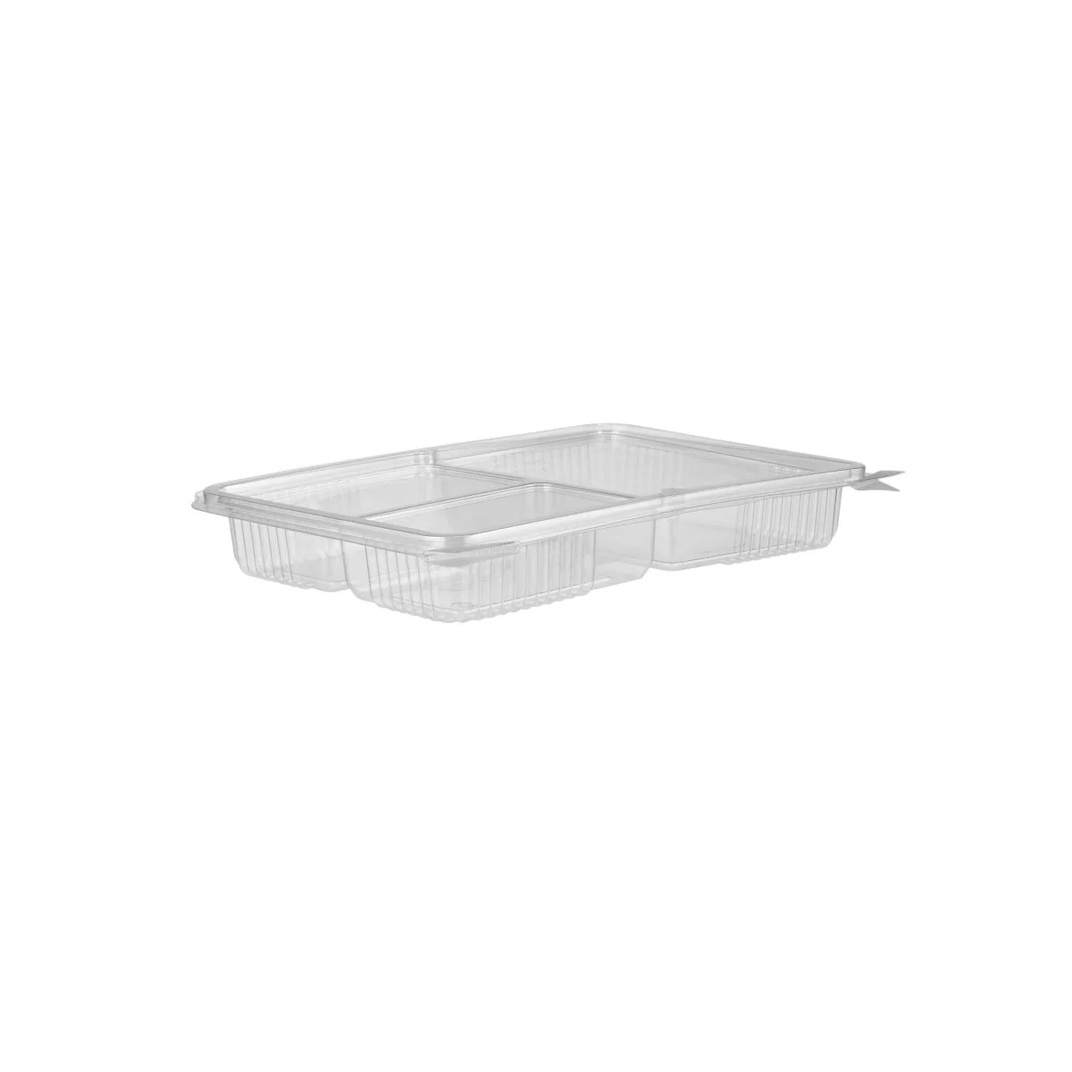 Clear compartment Clamshell PET container - Image 11