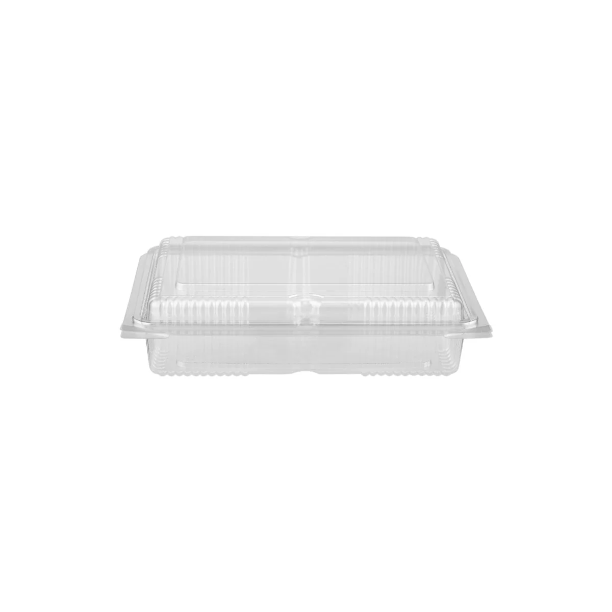 Clear compartment Clamshell PET container - Image 2