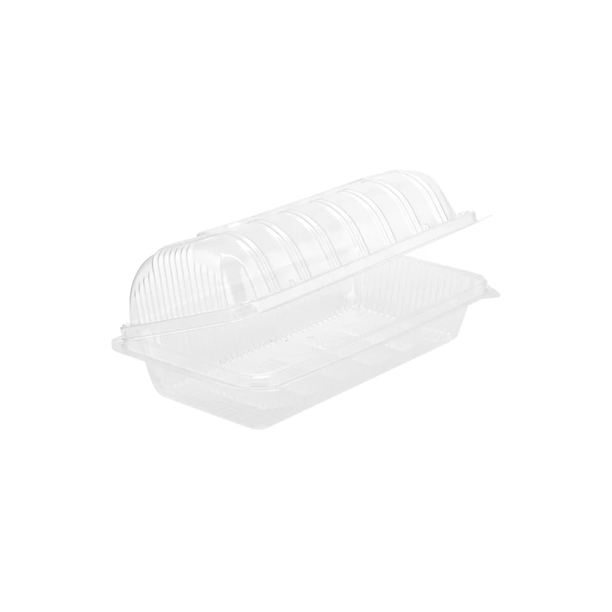 Clear Rectangular Hinged Container - Image 5