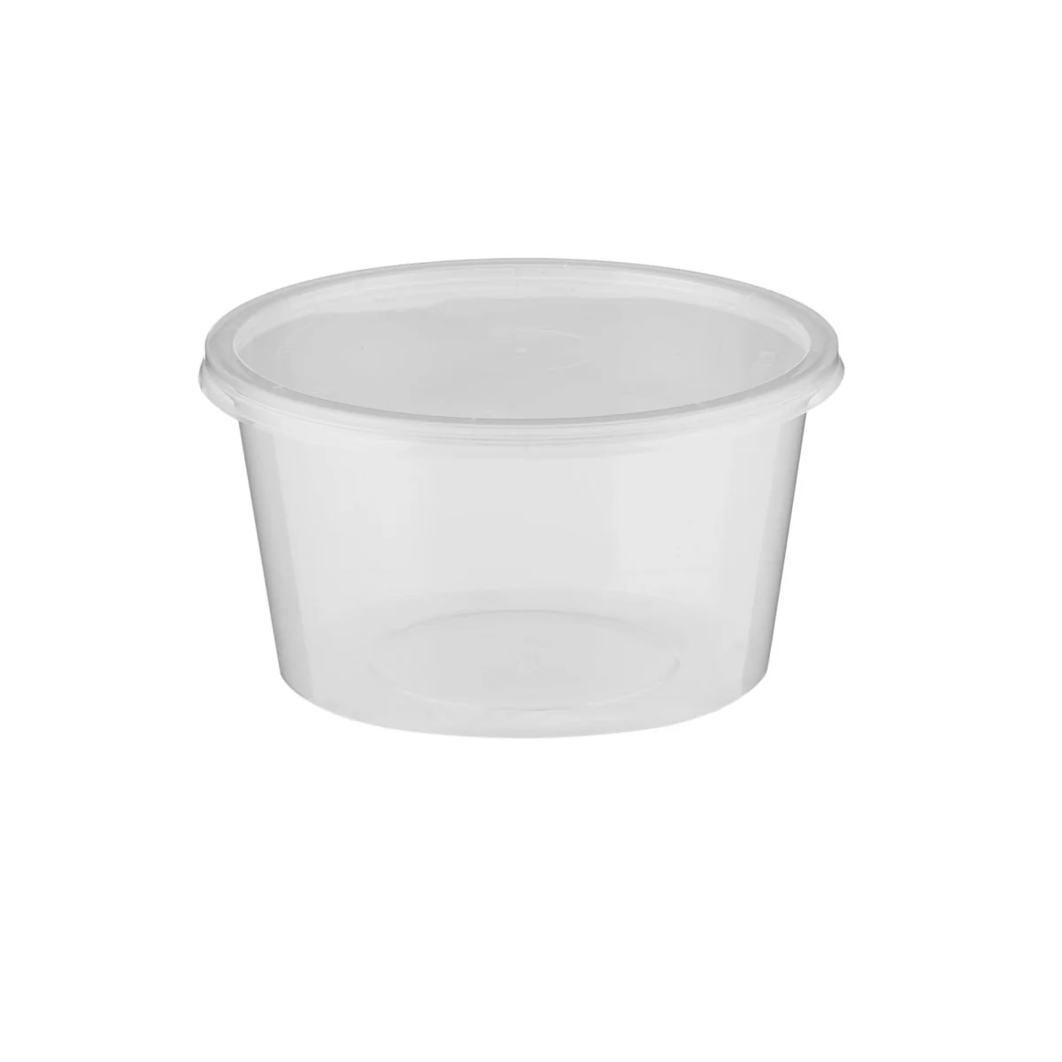 Clear Round Microwavable Container - Image 6