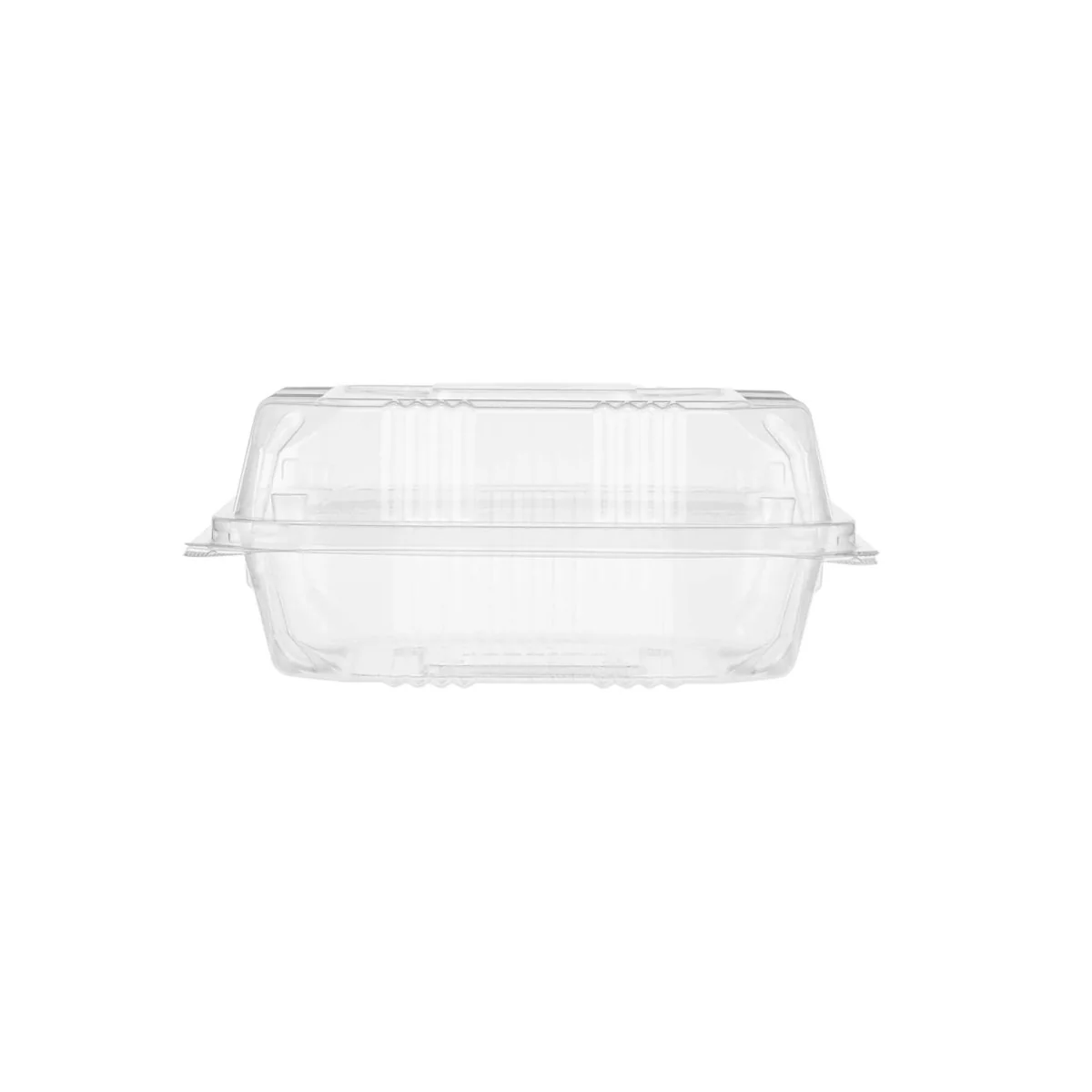 Clear Square Hinged Box