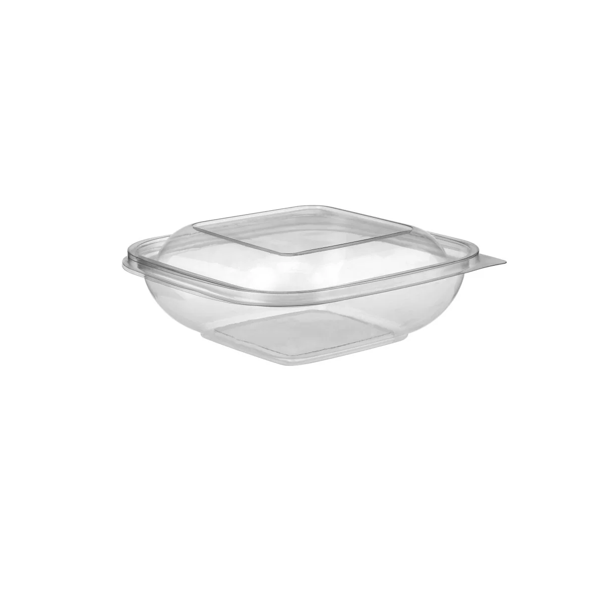 Clear Square Salad Container With Lid - Image 18