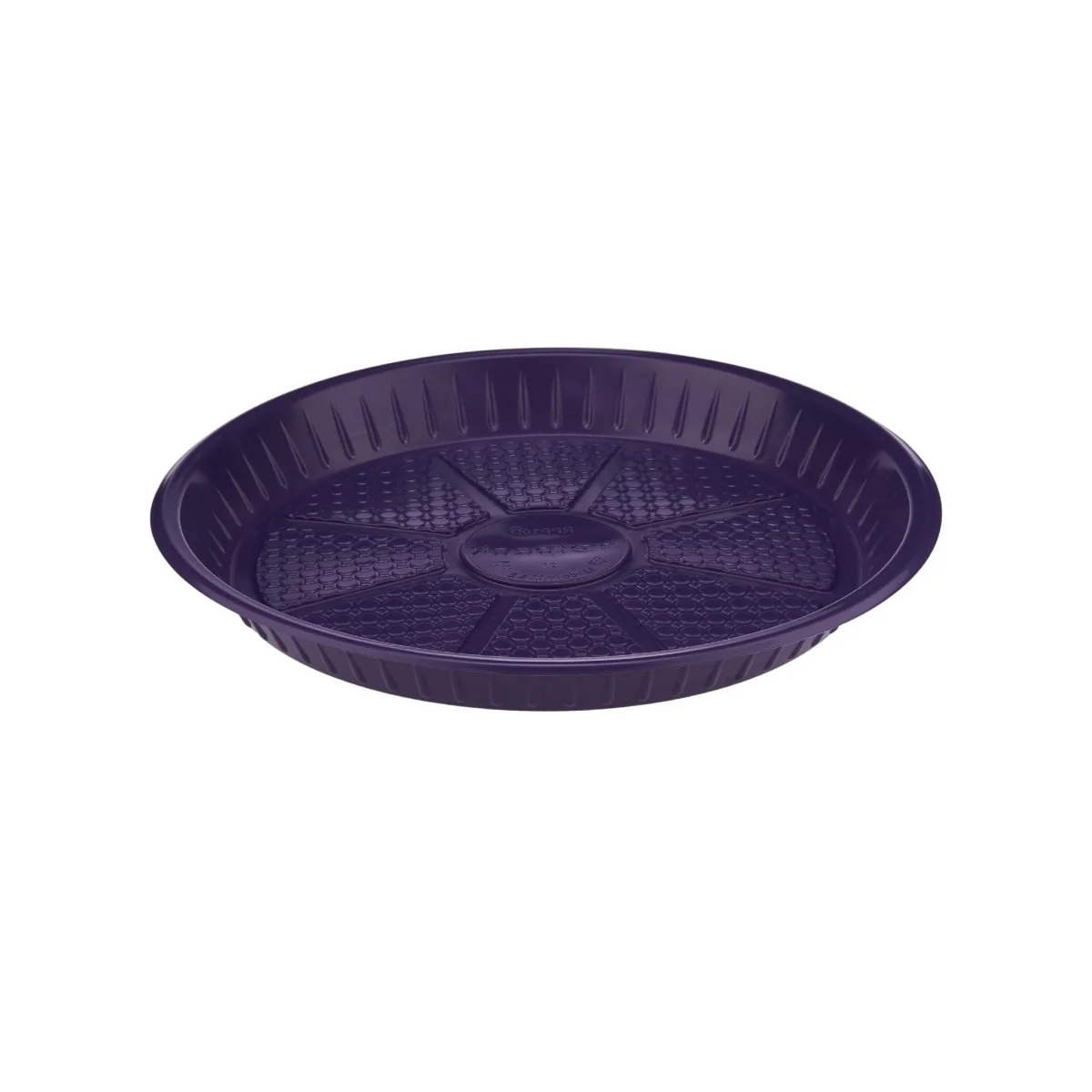 Colored Round Plastic Plate - Image 33