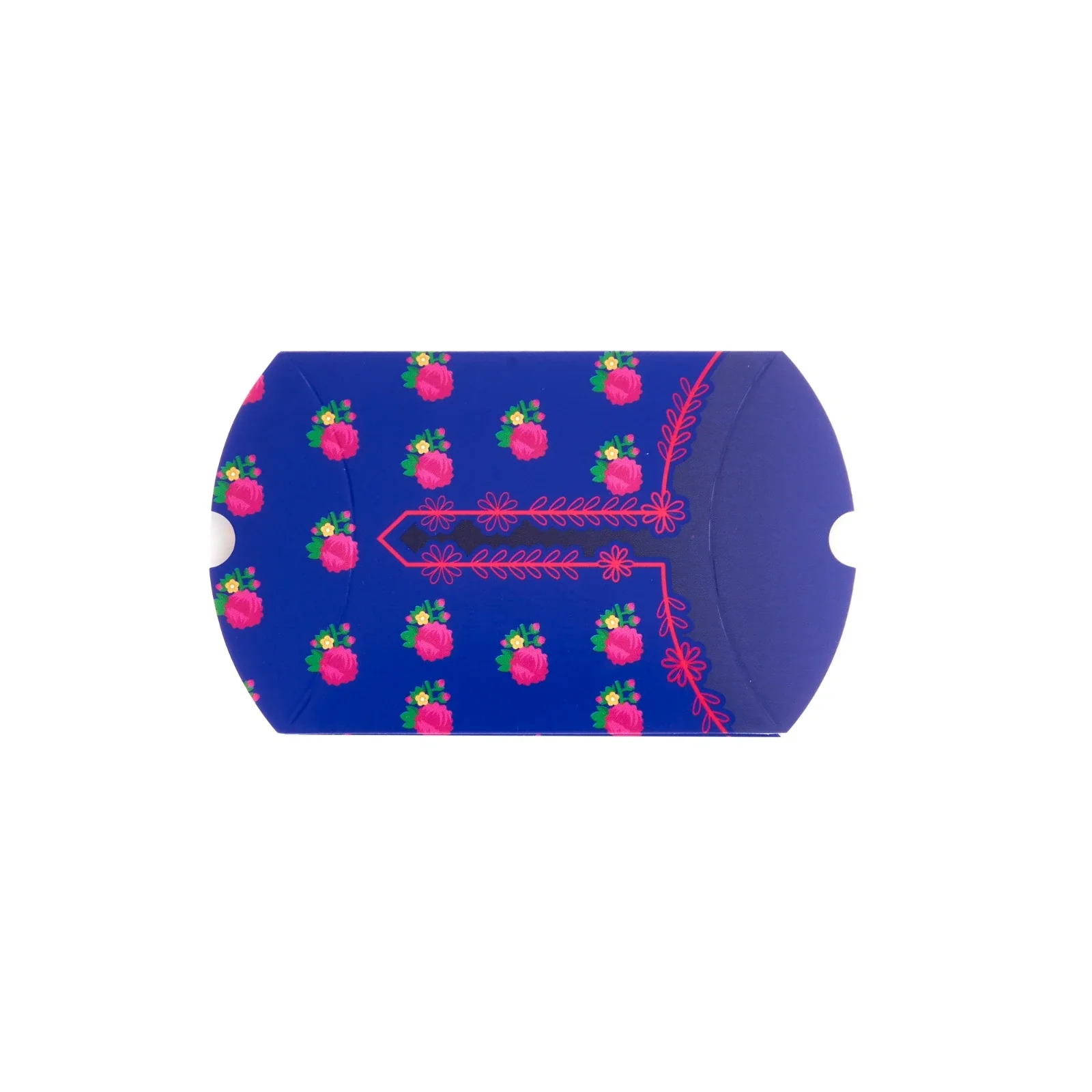 Arabic Gift Pillow Pouch (Blue & Yellow) - Image 12