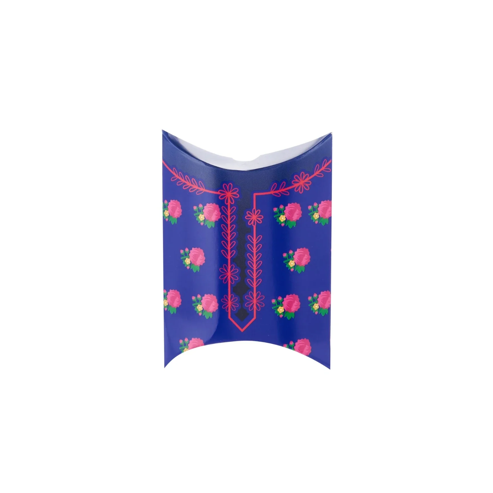 Arabic Gift Pillow Pouch (Blue & Yellow) - Image 5