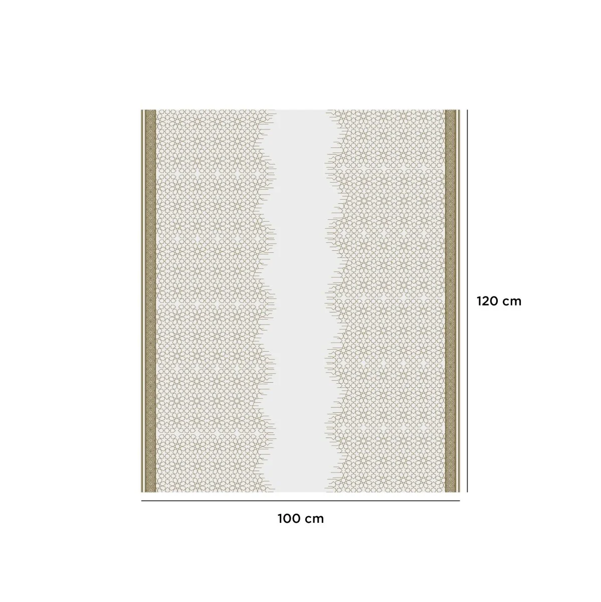 Eid Pattern Printed White Luxury Sofra - Image 8