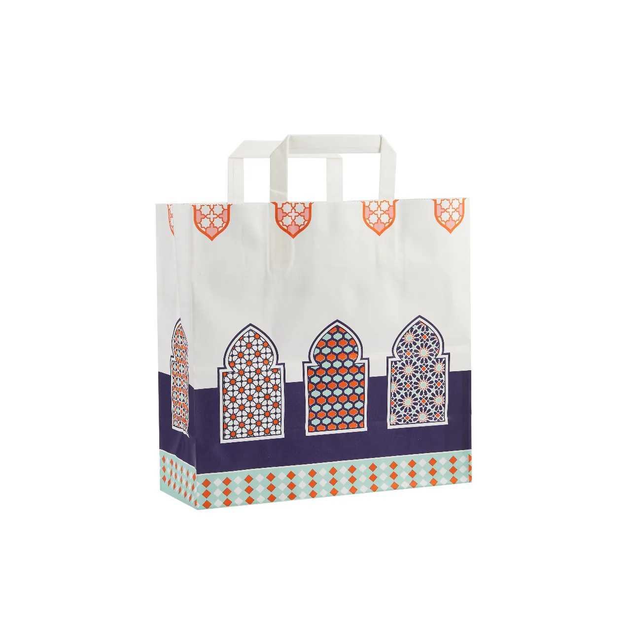 Arabic Theme Printed Paper Bag - Image 2