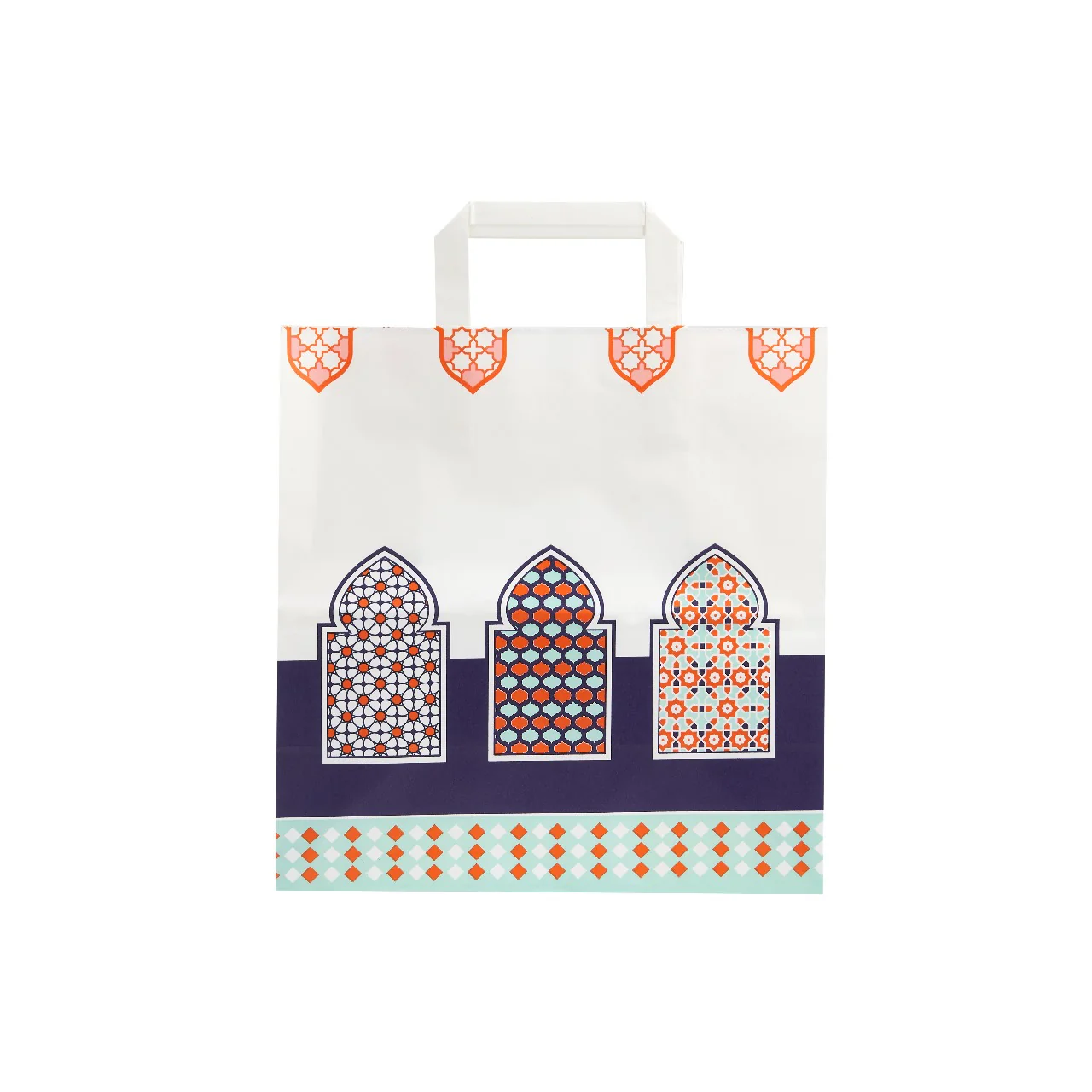 Arabic Theme Printed Paper Bag - Image 3