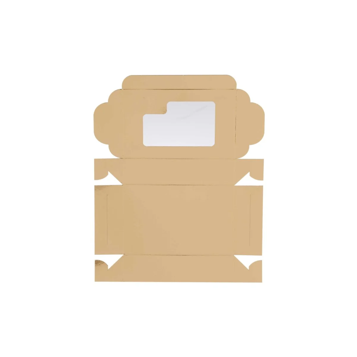 Gold Sweet Box with Window - Image 4