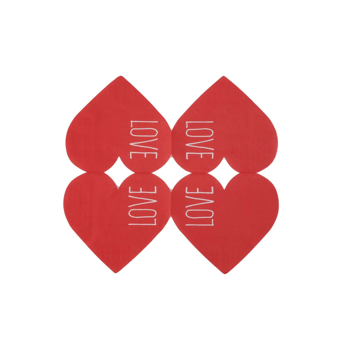 Heart Theme Napkin - Image 4
