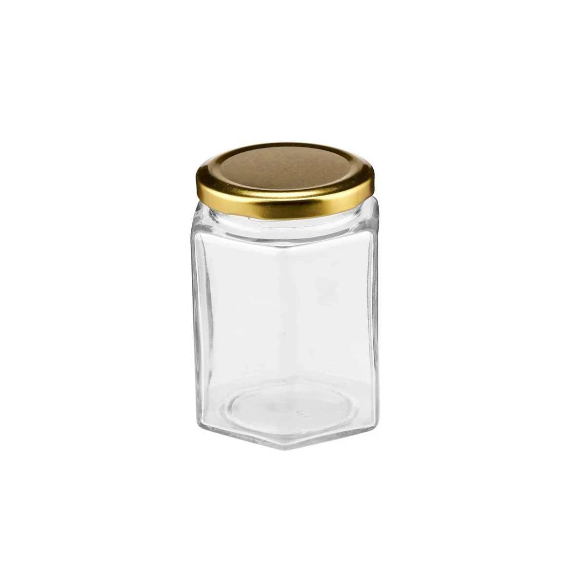Hexagonal Glass Jar - Image 10