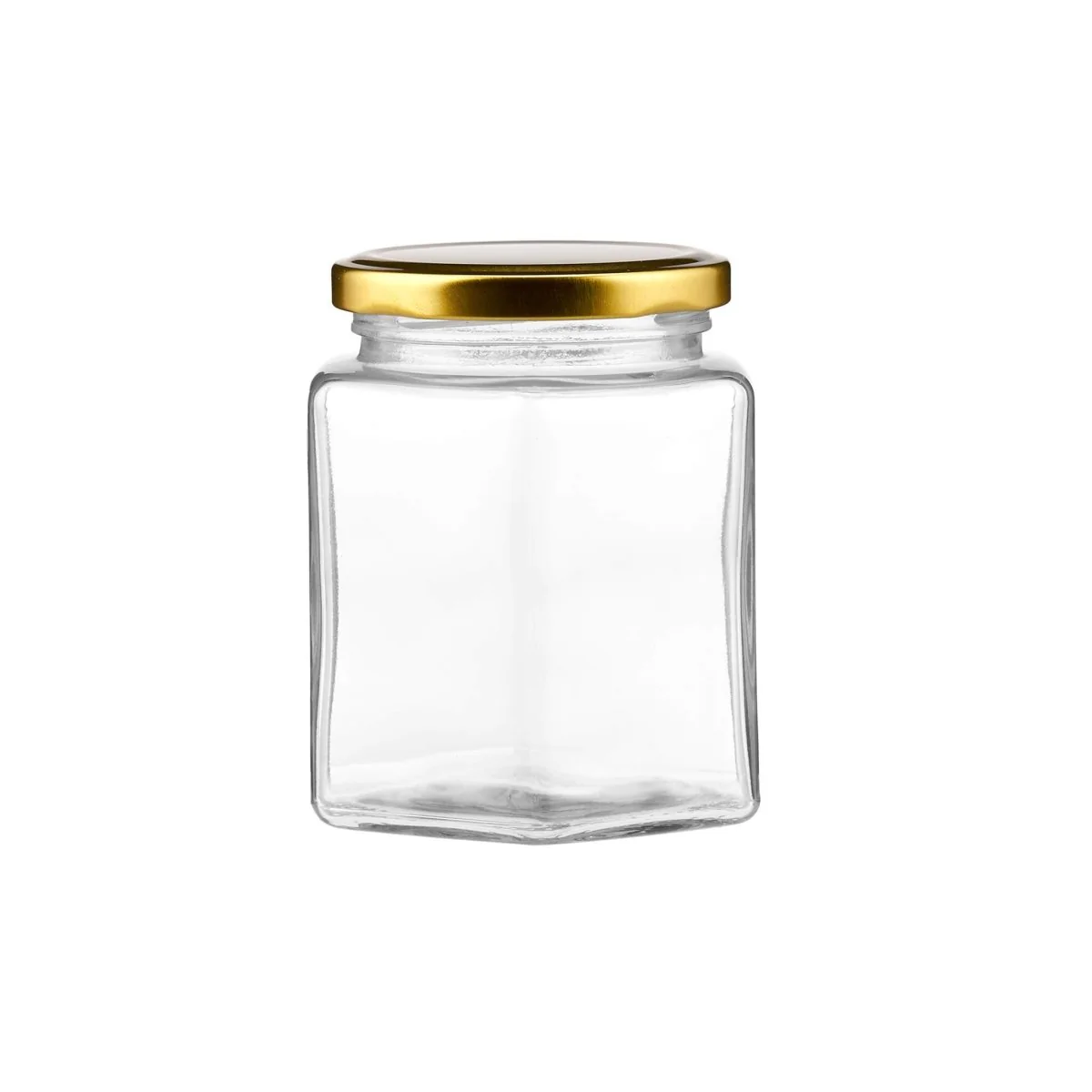 Hexagonal Glass Jar - Image 13