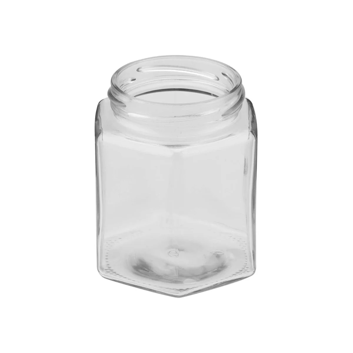 Hexagonal Glass Jar - Image 16