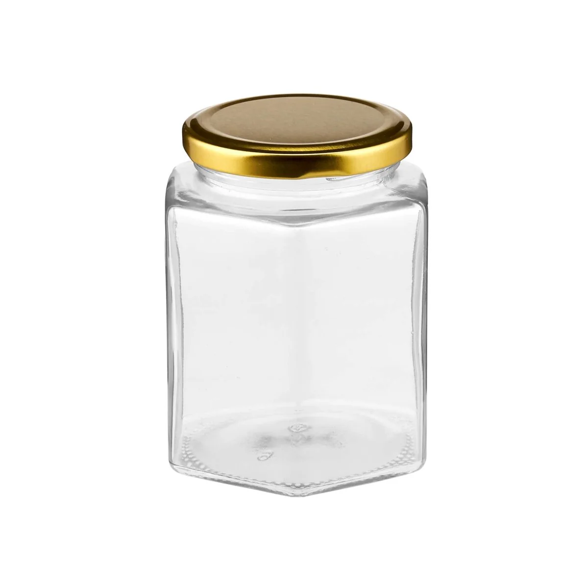 Hexagonal Glass Jar - Image 18