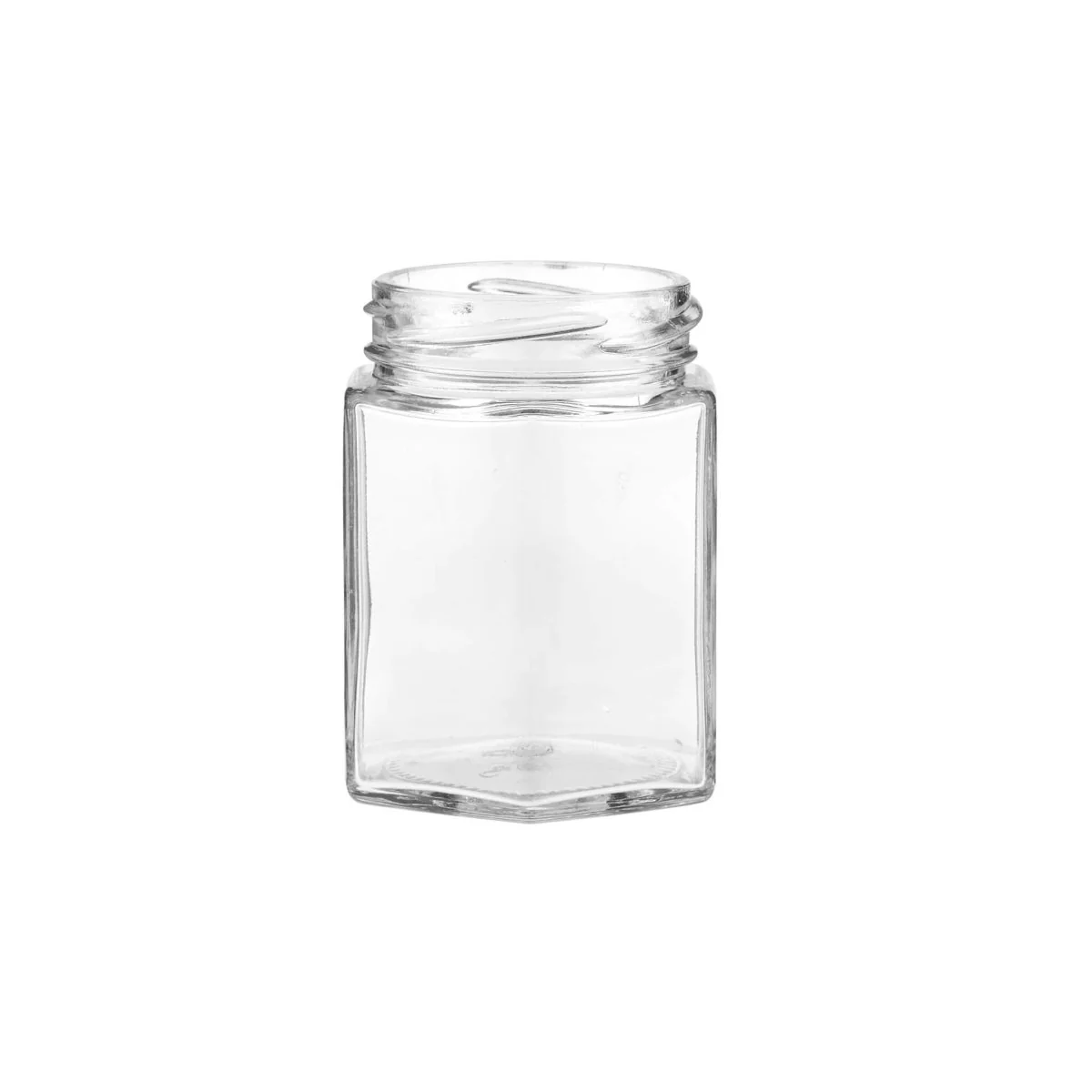 Hexagonal Glass Jar - Image 8