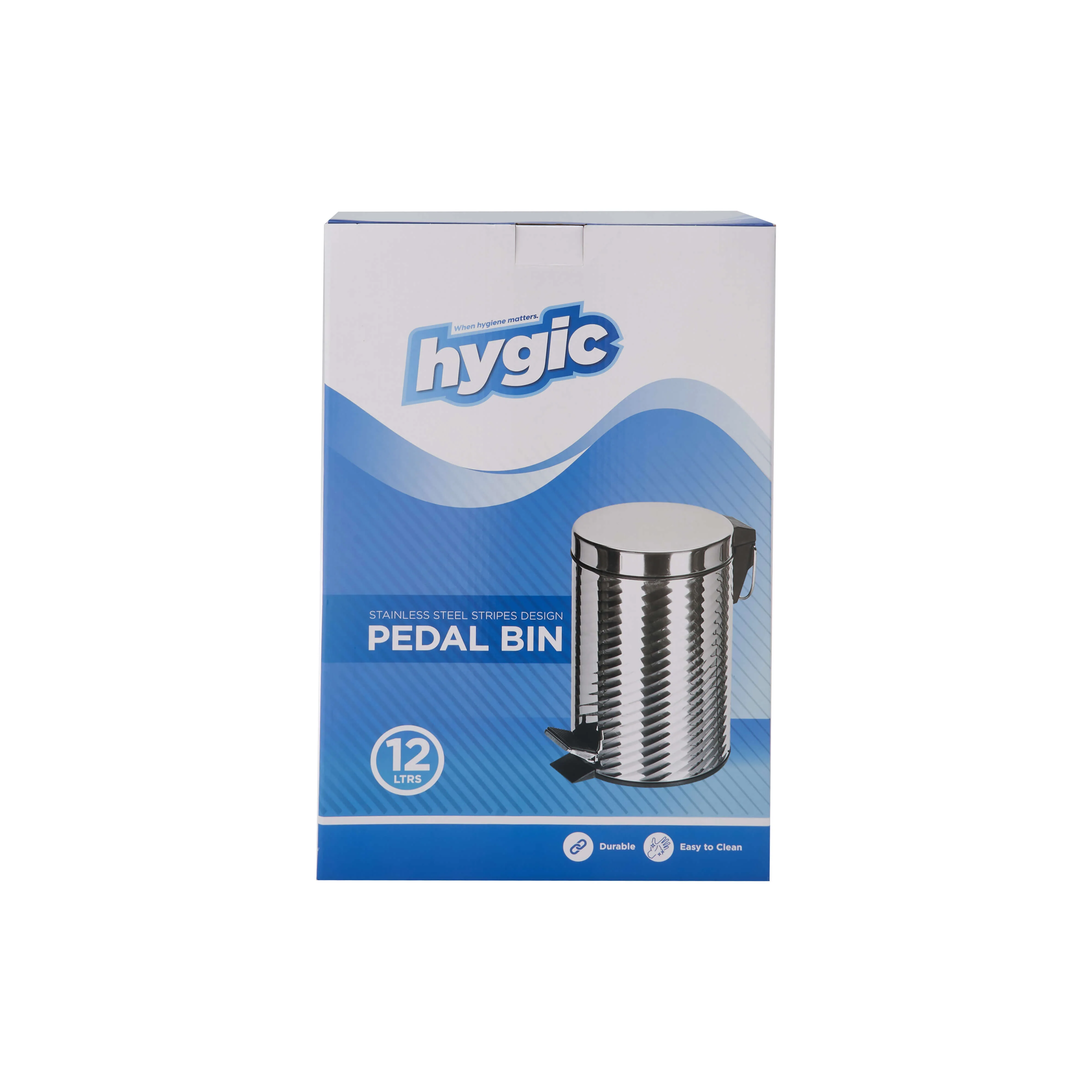 Hygic Stainless Steel Pedal Dust Bin - Image 64