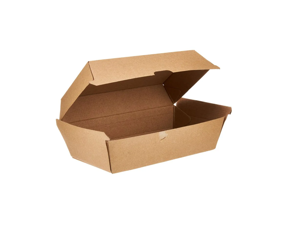 Kraft Flute Medium Snack Box 175x90x84 mm 200 Pieces - Image 2