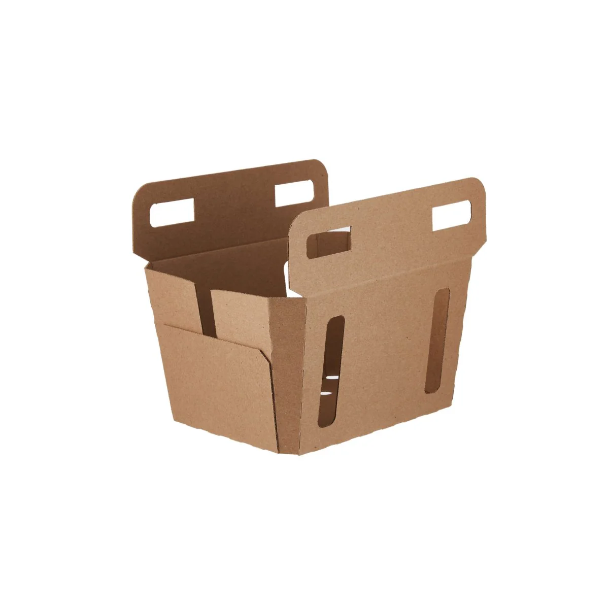 Kraft Flute Punnet Container - Image 16