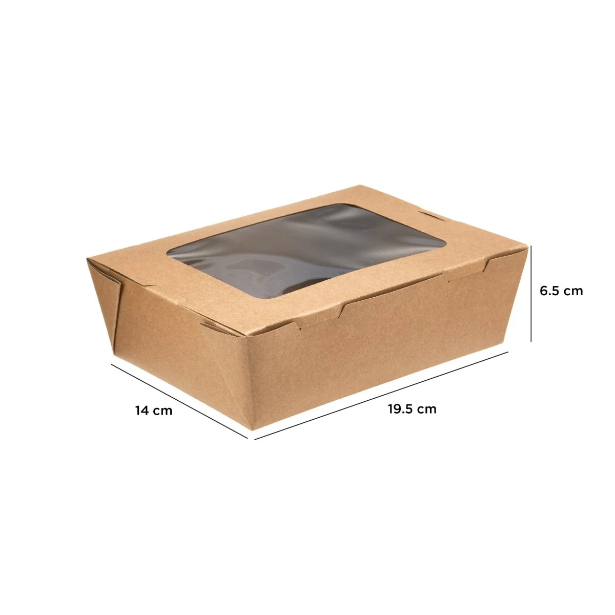 Kraft Lunch Box with Window - Image 15