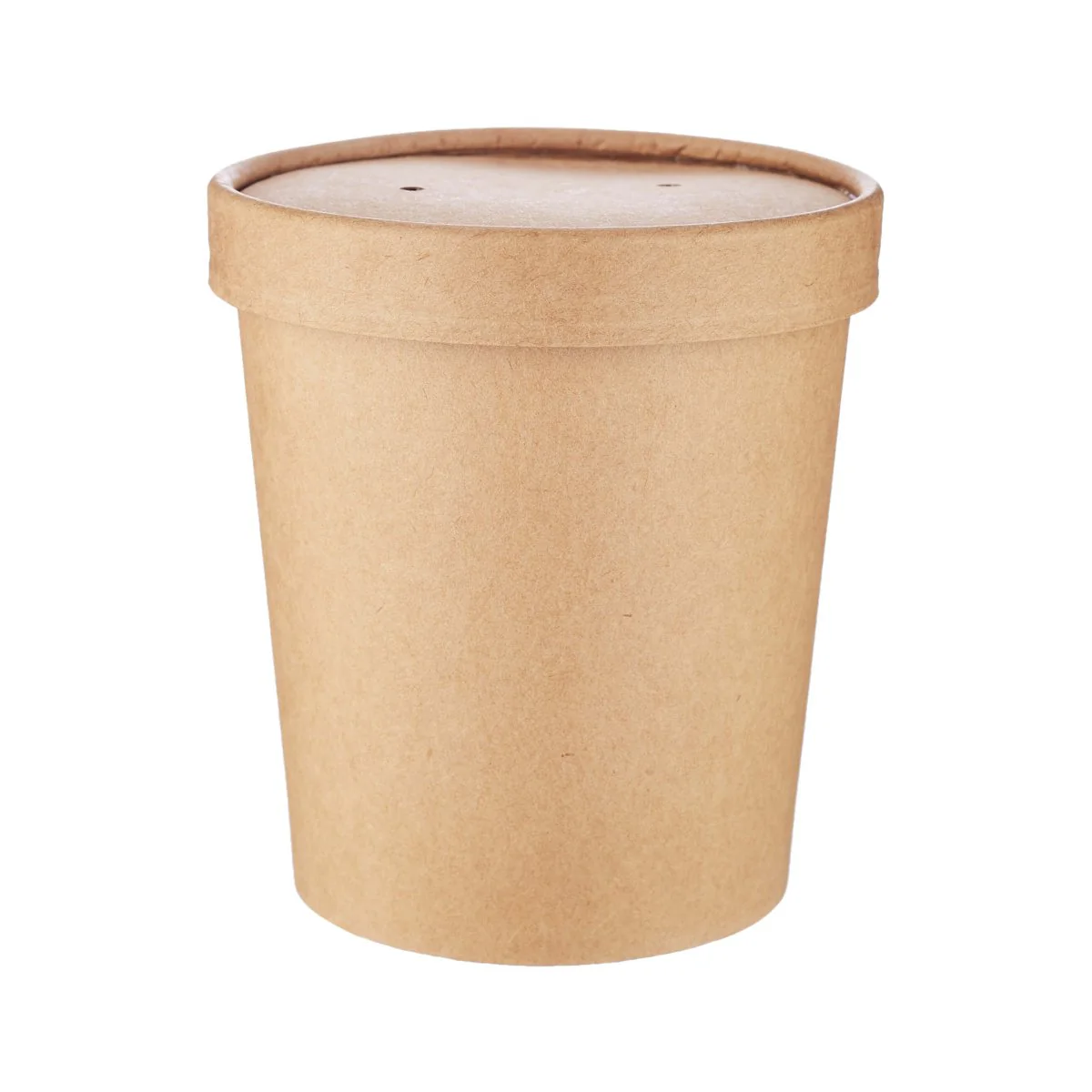 Kraft Paper Noodle Bowl with Kraft Lid - Image 10