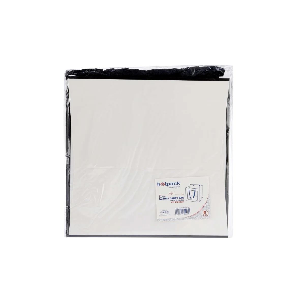 Luxury Gift Paper Bag With Window - Image 9