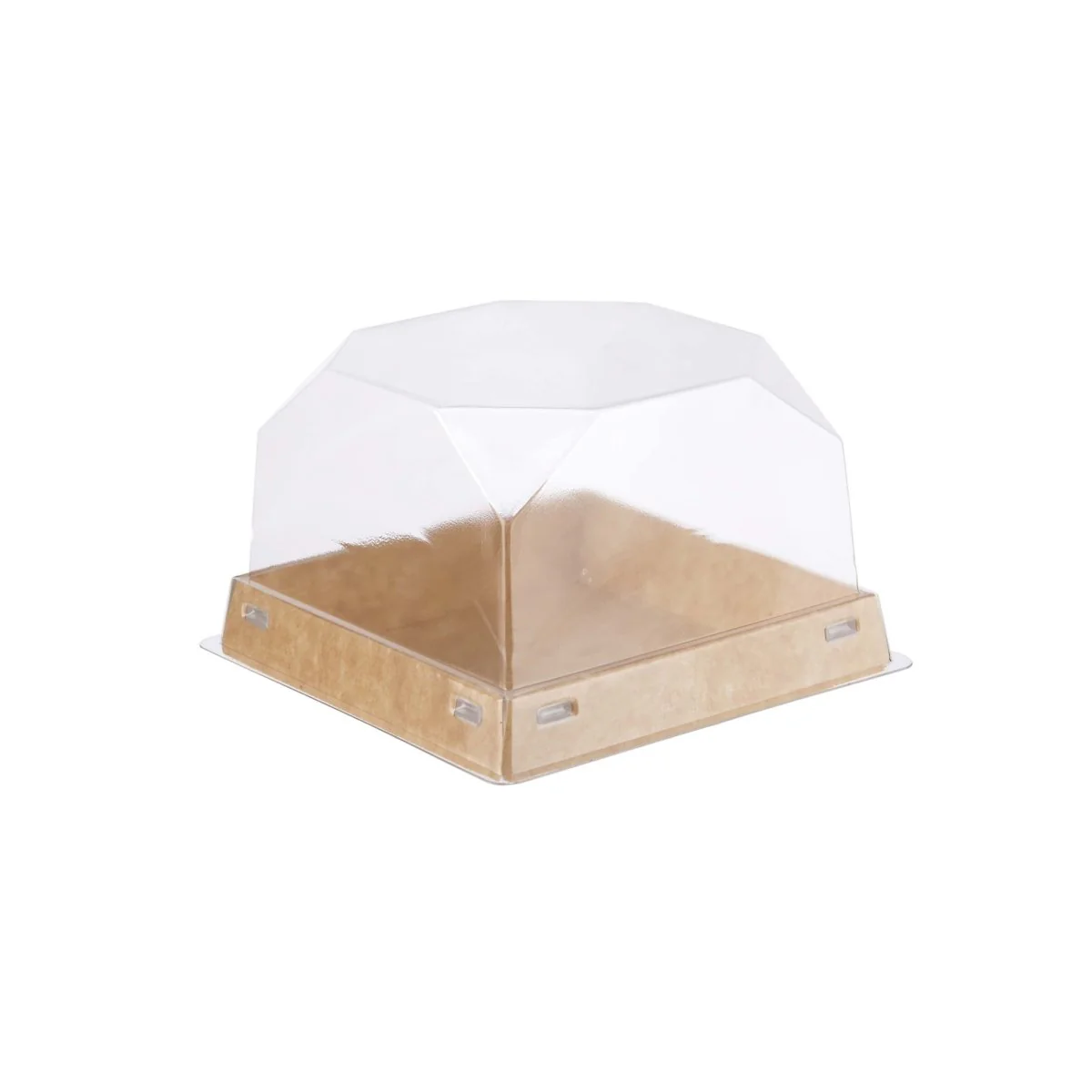 Paper Pastry Containers With Clear Lid - Image 3