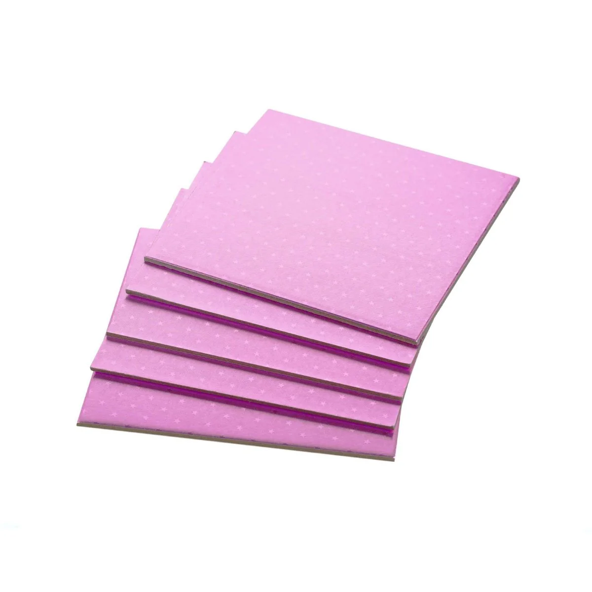 Pink Square Cake Board 5 Pieces - Image 18